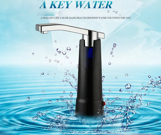 Электрический насос для бутылки воды диспенсер с перезаряжаемой батареей