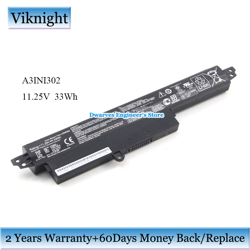 11 25 V 33Wh A3INI302 Батарея для Asus F200M F200MA R202CA F200CA X200CA X200MA Sonic зубная щётка мастер 202CA
