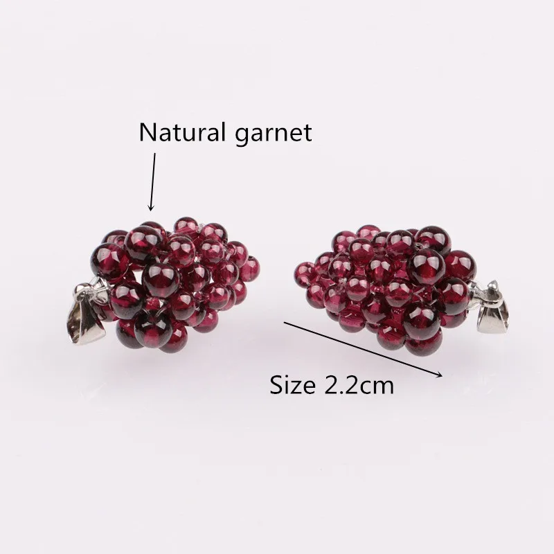 Ювелирное ожерелье Yanting с подвеской из кожи виноградом и гранатом