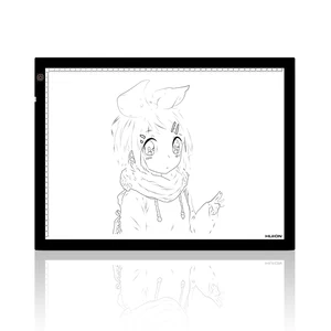 Новая светодиодная подсветильник ка Huion A3, акриловые панели, профессиональная светильник Светка для татуировок, светильник тбоксы для рисования, Светодиодные доски для рисования