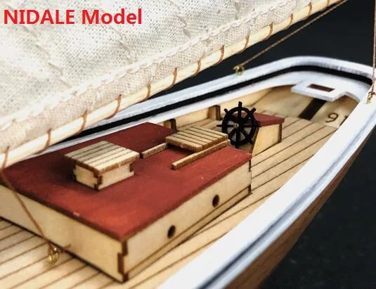 New version Hobby ship model Kits Benjamin W.Latham 1902 sailboat model kits include English Instruction
