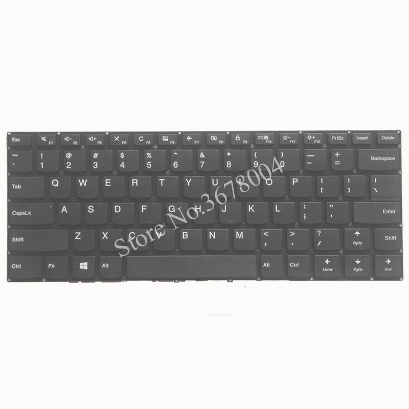 Новая клавиатура для ноутбука US Lenovo V310 14ISK 14IKB V510 с черной клавиатурой|laptop