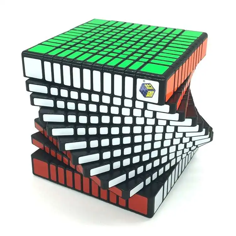 YUXIN Хуанлун 11x11x11 Cube Black Magic кубики 11 слоев 11x11 Скорость Мэджико Cubo подарок игрушки |