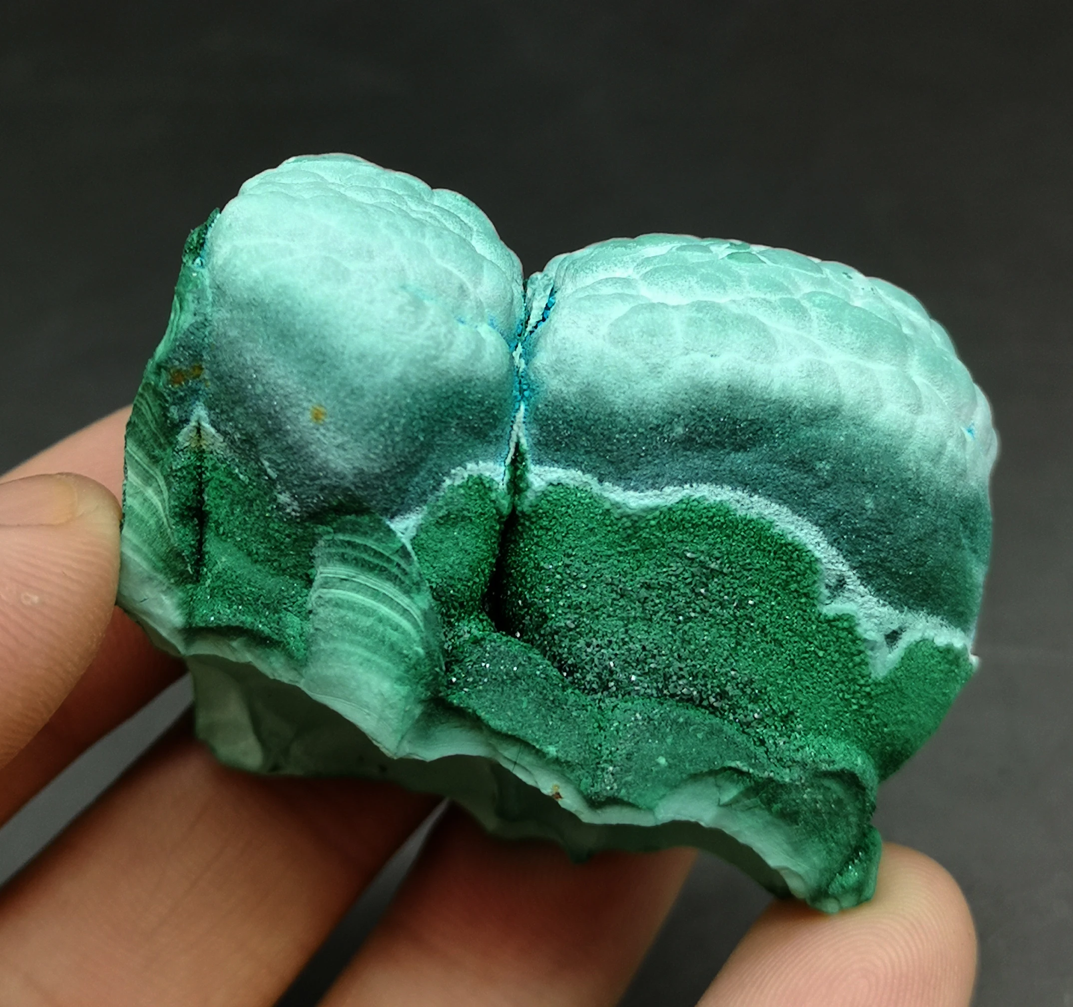 113g Natural Malachite crystal mineral specimen stones and crystals quartz Original stone collection | Дом и сад