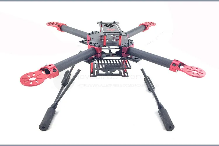 DIY FPV GF400 Квадрокоптер Дрон фиксированный из чистого углеродного волокна Рама в разобранном виде