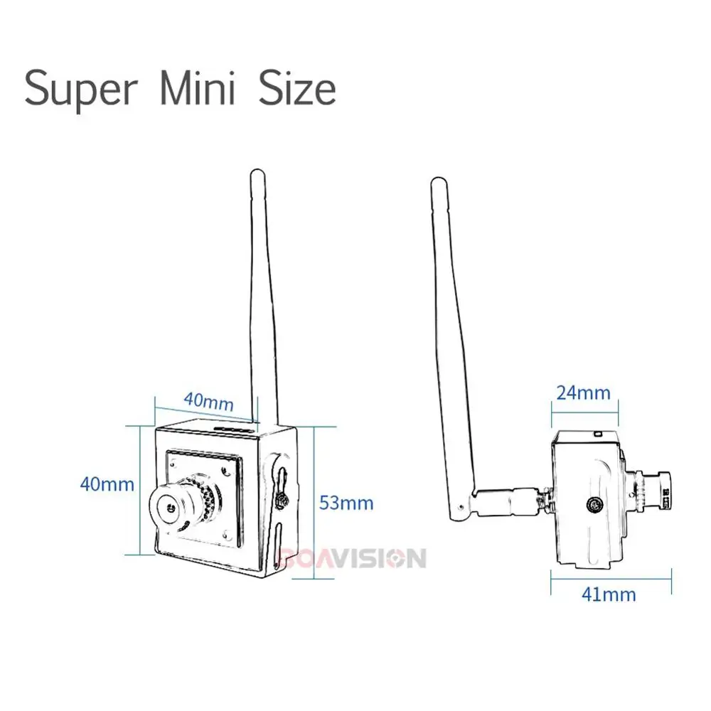 Super Mini HD 2MP 1080P Wireless Wifi IP Camera Audio SD Card CCTV Network Wi-Fi Cam Microphone Support Android iPhone P2P View |