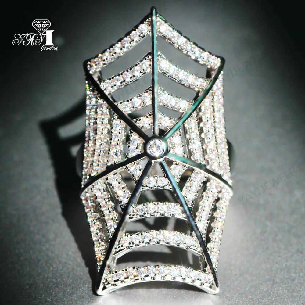 Ювелирные изделия YaYI огранка Принцесса 5.7CT белый циркон серьги из серебра