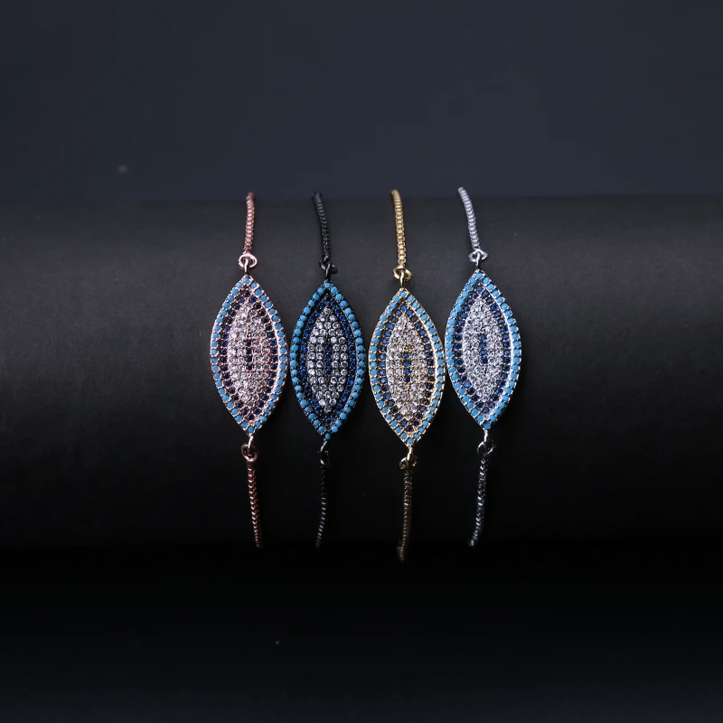 1 шт. микро-браслет с подвеской сглаза | Украшения и аксессуары