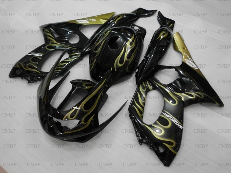 YZF 600R 1997 - 2007 обтекатель для мотоцикла 00 01 комплекты обтекателей YAMAHA YZF600R 04 05 черная