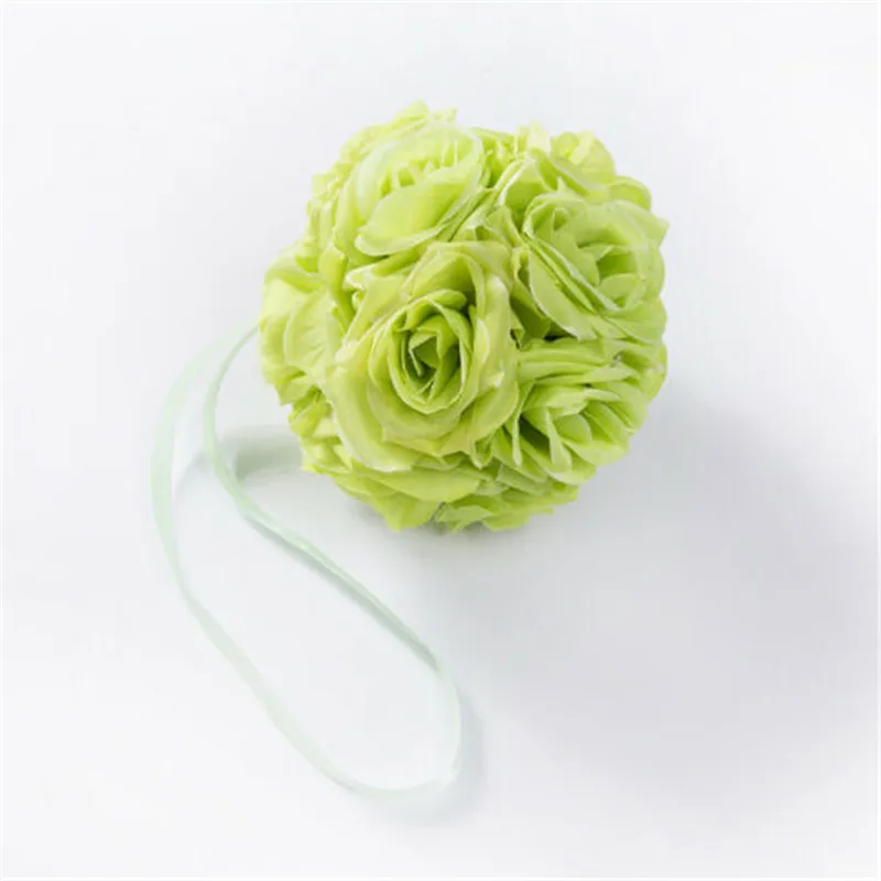 Цветок поцелуй мяч свадебные шелковые Fack розовый шар для вечеринки Новый