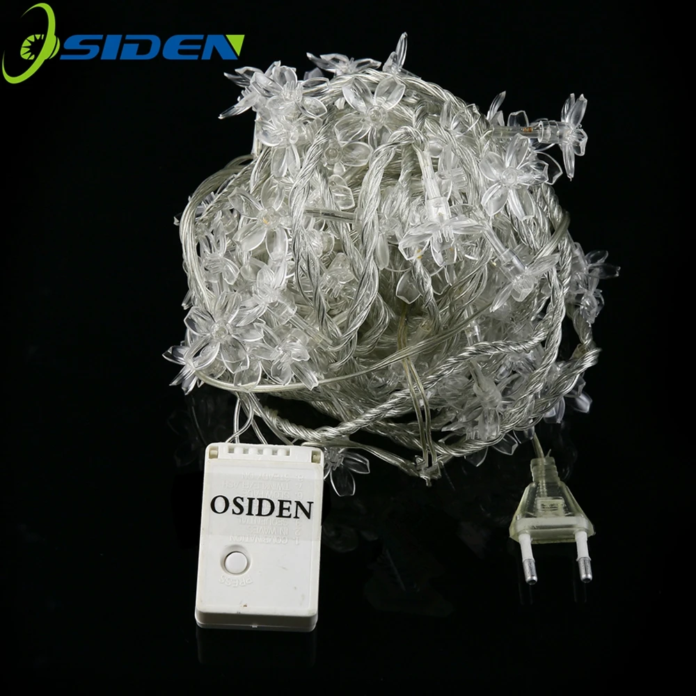 

20M LED String Lights 200LED leaf garland LED fairy string lights Holiday li for christmas wedding decoration party event