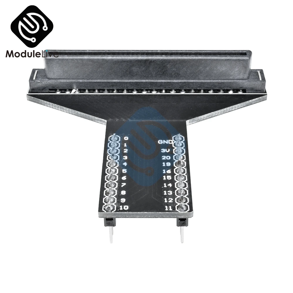 Новый Т образный щит Micro:bit Microbit Breadboard Adapter для BBC Board|Детали и аксессуары приборов| |