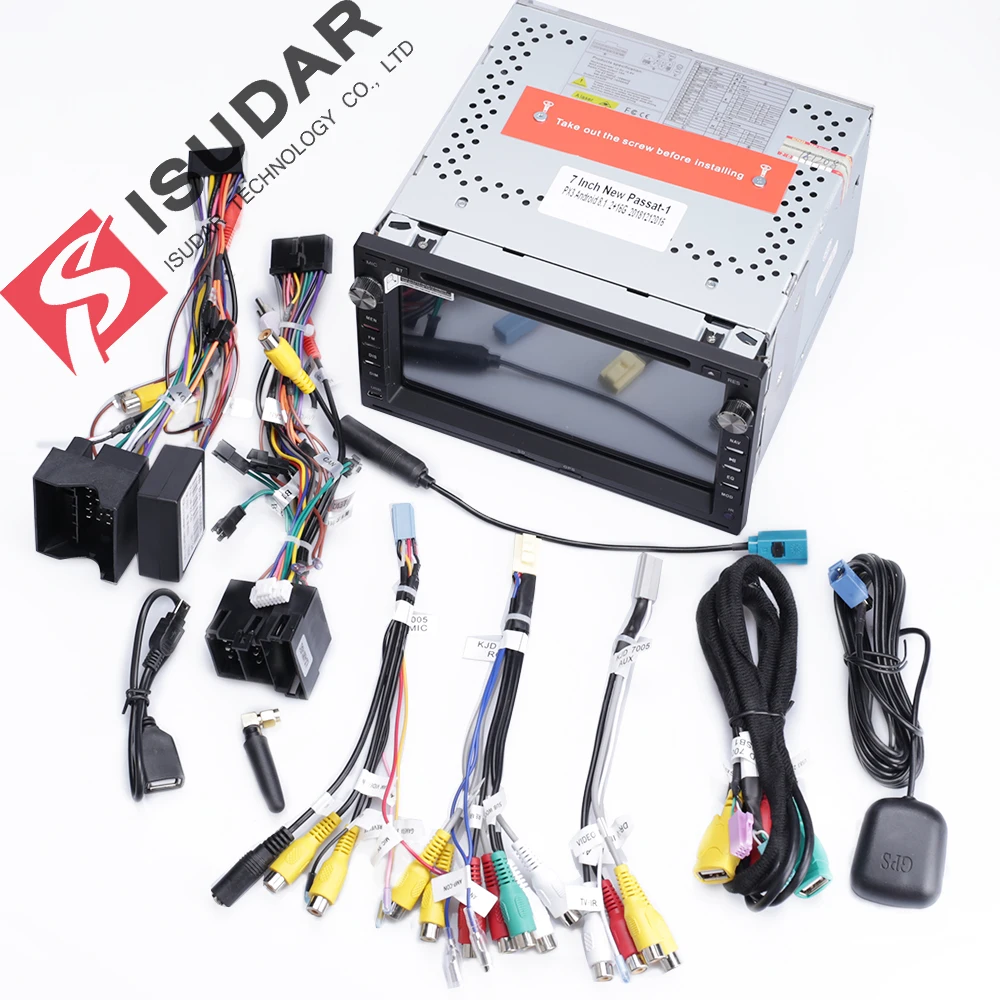 Isudar штатная автомагнитола навигация с навигатор 2 Дин радио Gps на Android 8 1 для