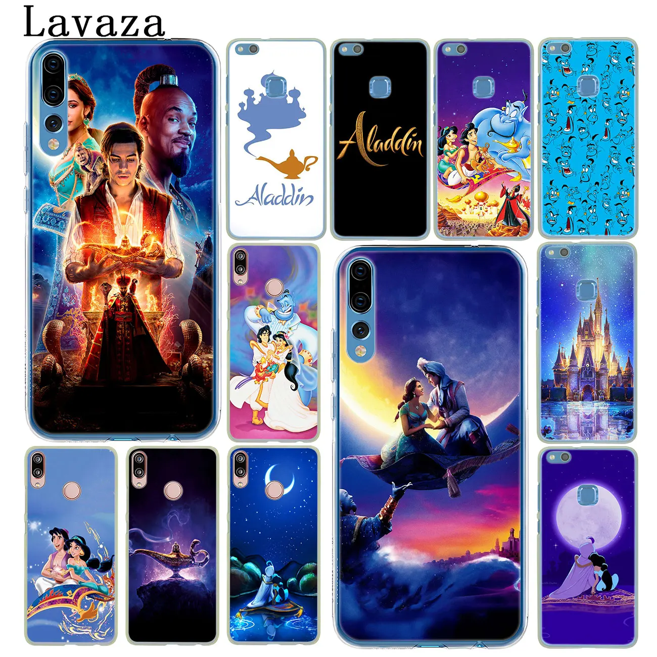 Чехол для телефона Lavaza Princess Aladdin с мультипликационным принтом Huawei P30 P20 Pro P10 P9 Plus P8