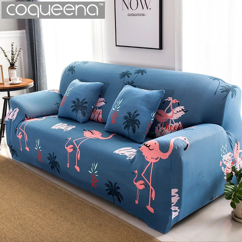 Coqueena™ современный чехлы на диван и кресла угловой универсальный натяжной