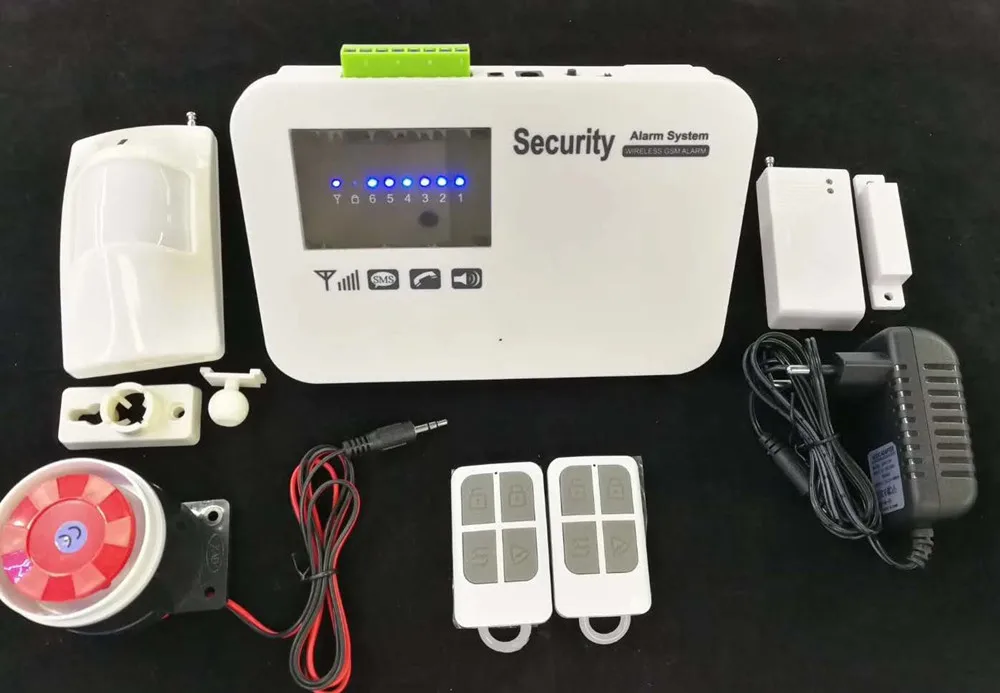 433Mhz Home Security GSM Alarm System