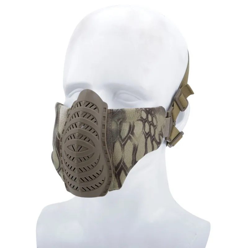 Тактическая камуфляжная Военная газовая маска CS аксессуары откидная воздушная