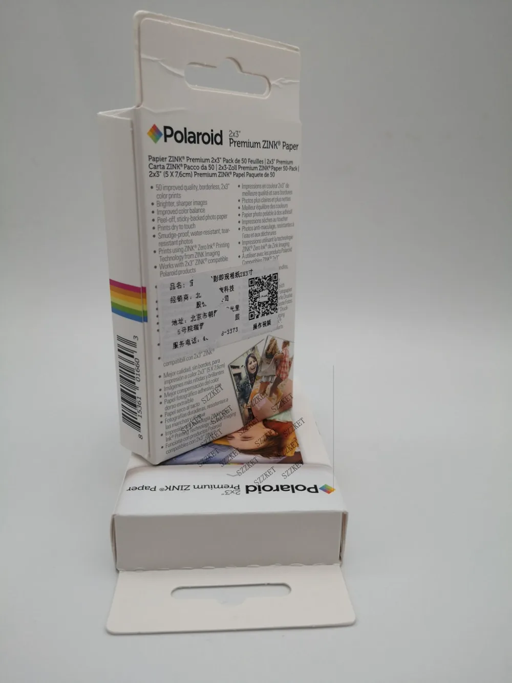 Премиум ZINK paper 2*3 ''для мгновенной фотокамеры Polaroid Z2300 Snap Touch Zip Pinter Socialmatic Instagram Photo paper