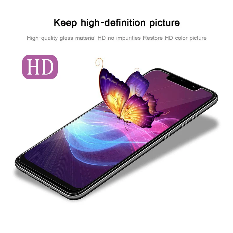 Pocophone F1 стекло для xiaomi 8 se mi защитное 6x A2 защита экрана a1 a2 6 5 mi8 x Закаленное пленка |