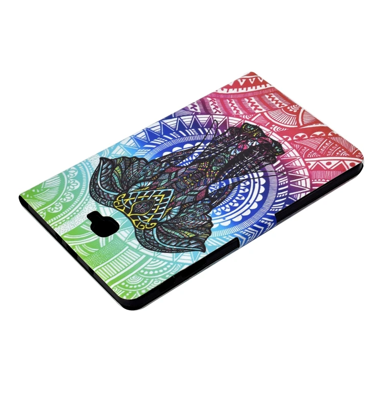 Чехол для планшета Coque samsung Galaxy Tab A A6 T580 чехол Единорог кожаный чехол с откидной крышкой для Etui samsung Tab A A6 T585 чехол