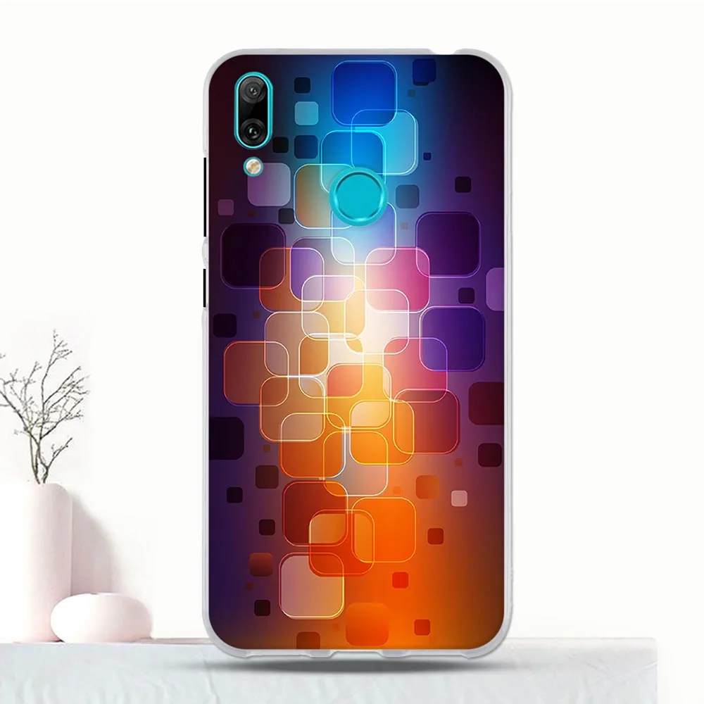 Чехол для huawei Y7 Y7 Pro Y7 Prime чехол для телефона TPU для huawei Enjoy 9 защитный чехол 6,26 дюйма силиконовый чехол