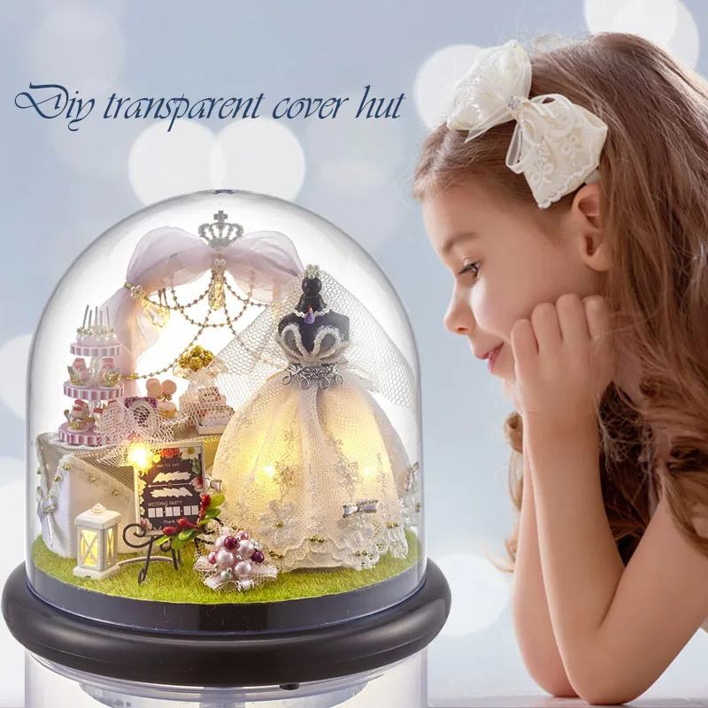 Кукольный домик сделай сам миниатюрный кукольный игрушечный свадебное платье со