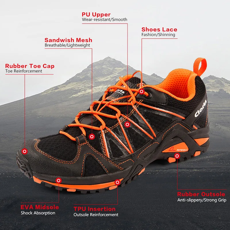 Легкие беговые кроссовки clports дышащие нескользящие спортивные 3F015A|running sneakers|sneakers