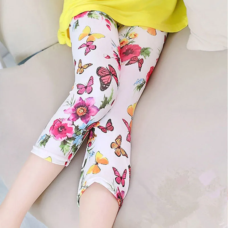 Новинка лета 2019 штаны для девочек обтягивающие детские брюки карандаш с