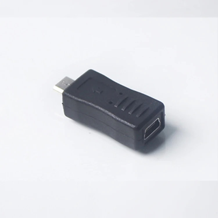2019 оптовая продажа телефона Micro USB штекер на Mini 5pin гнездо адаптер зарядное