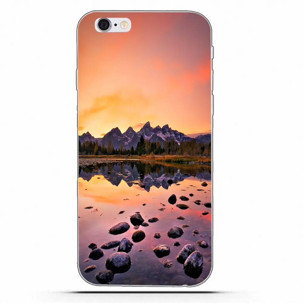 Wexoeq Soft New Fashion For LG G2 G3 mini spirit G4 G5 G6 K4 K7 K8 K10 2017 V10 V20 V30 Mountain Nature | Мобильные телефоны и