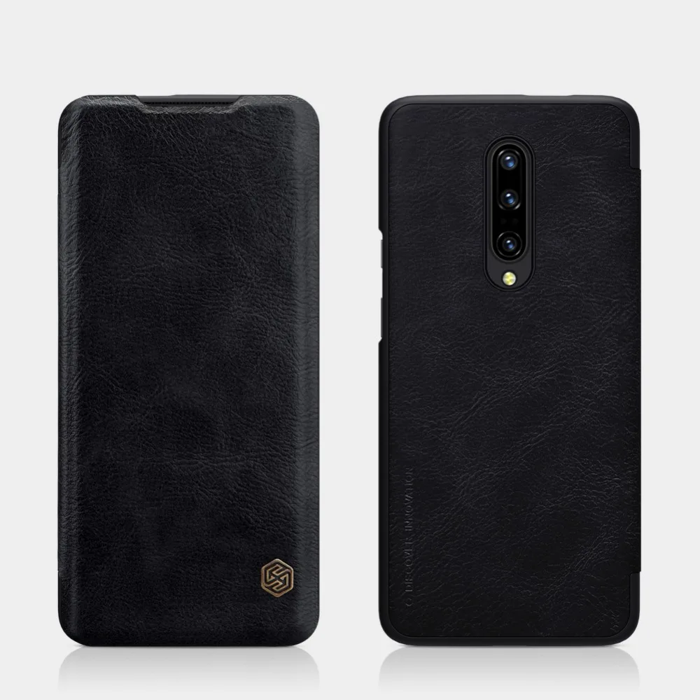 Oneplus 7 Pro чехол Nillkin Qin Флип кожаный чехол Oneplus7 роскошный бизнес Тонкий чехол для телефона для One plus 7 Pro Nilkin задняя крышка