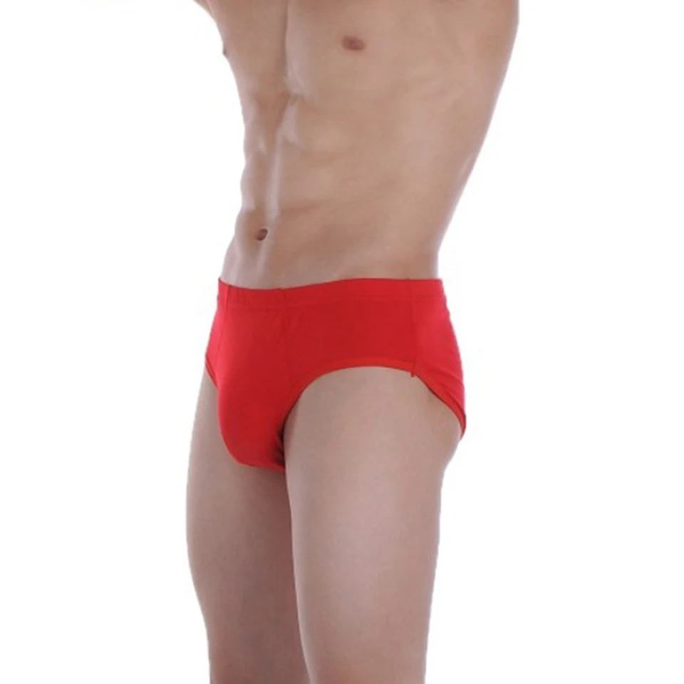 Новое поступление однотонные мужские трусы Прямая продажа с фабрики брифы