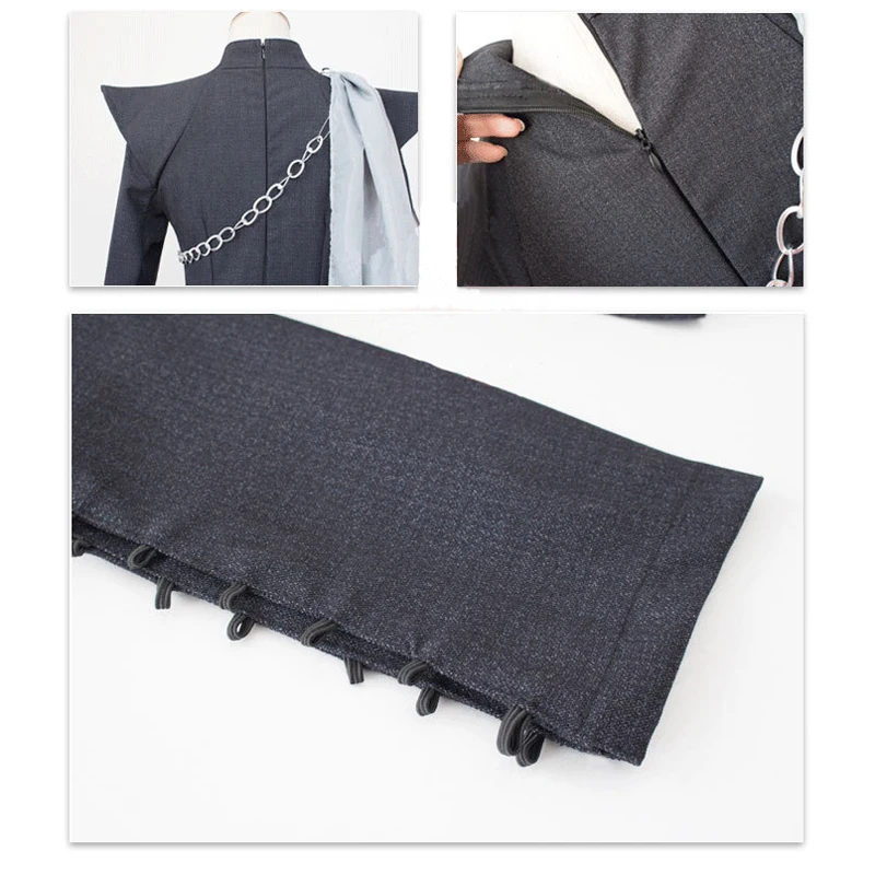 Фильм Игра престолов 7 сезона Дейенерис Таргариен косплей костюм женщины и