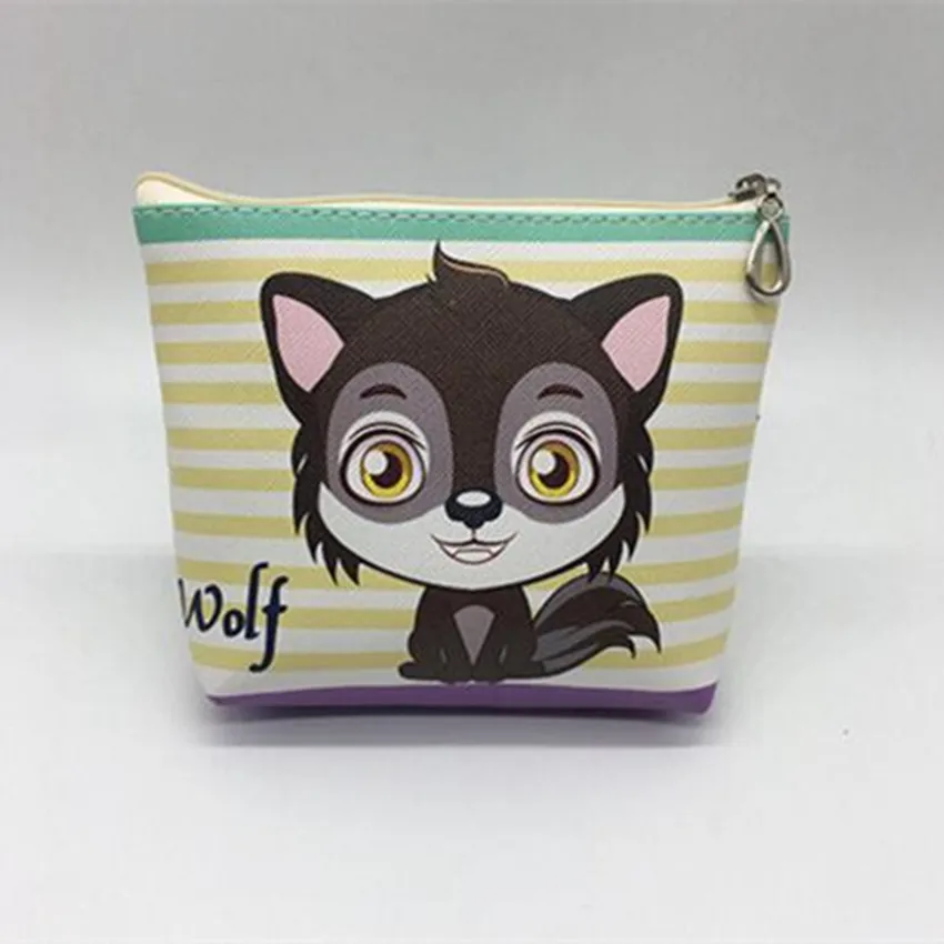 M038 2017 оригинальные женские кошельки Милая мультяшная сумка с лисой и кошкой из