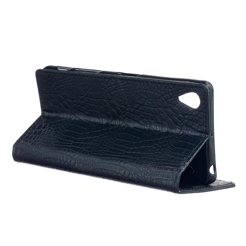 Luxury Retro Crocodile Skin Wallet PU Leather Flip Cover Case For Sony Xperia XA F3111 F3113 F3115 Dual Phone Bags Cases |