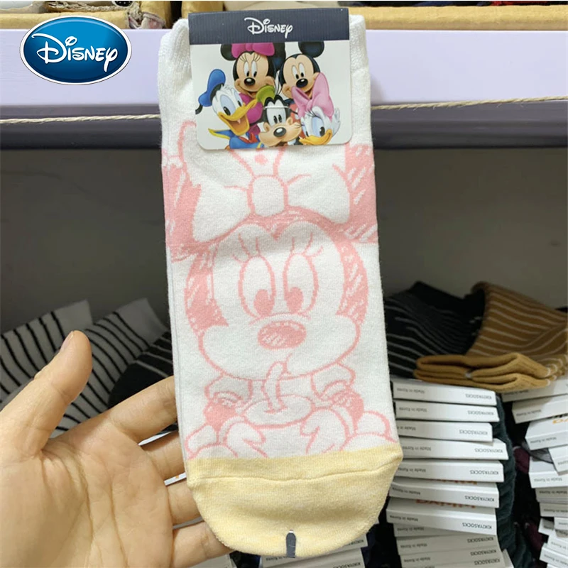 Симпатичные Мультяшные хлопковые носки Disney 2019 новый дизайн лодочки повседневные