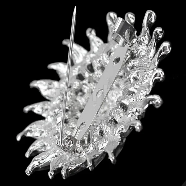 Refaxi Женская Мода Перлы Faux Sun Flower Брошь Pin Подарок Для Свадебные Партии Горячей|flower