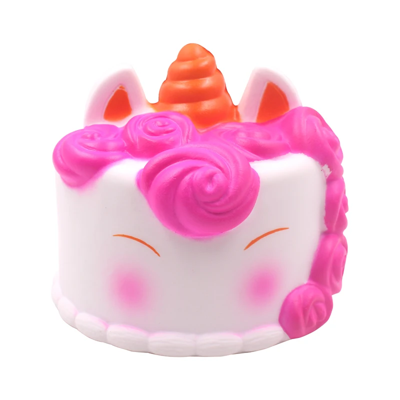Squishy Unicorn Pegasus Horse Cake Whale Slow Rising Stretchy Squeeze Kids Toys Chancellory Anti-Stress Bauble Children's Gifts | Игрушки