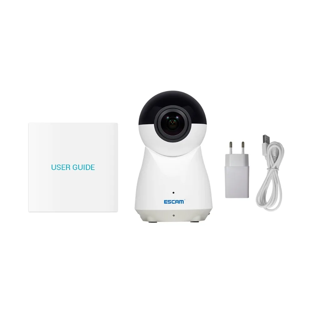 ESCAM QP720 H.265 1080 P 720 градусов панорамный WI-FI IP Камера | Безопасность и защита