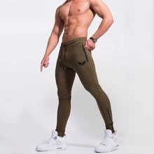 Jogger Спортивные Брюки Компрессионные Мужские фитнес бодибилдинг