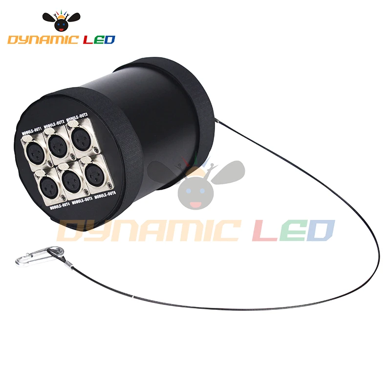 1 шт. сплиттер Dmx 6 портов 512x6 каналов | Лампы и освещение