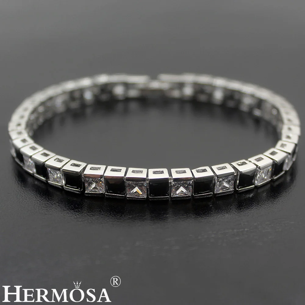 Hermosa 3 цвета синий, красный, черный Модные шоу Hermosa серебряные ювелирные изделия 17,5 см красивые женские праздничные наряды подарок на день рождения