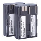 2 шт. 2500 мАч, BP-511 BP511A Перезаряжаемые Батарея Batteria батареи для Canon 20D 30D 40D 50D мВ 30i 300 300i ZR20 25MC Камера