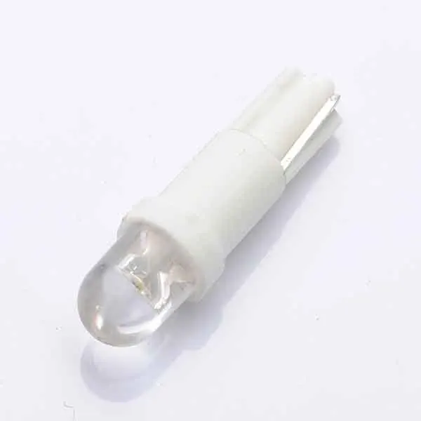 Лучшая цена 6 шт./лот T5 1LED Автомобильный датчик приборной панели клиновидный