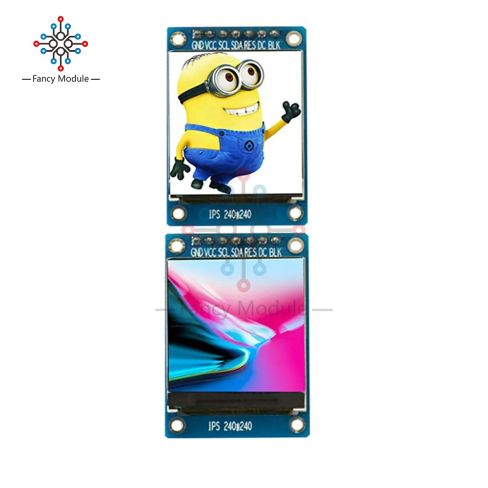 Diymore 1,3 дюймов ips полноцветный ЖК-дисплей OLED экран ST7789 Привод IC 240*240 SPI связь SPI интерфейс для Arduino