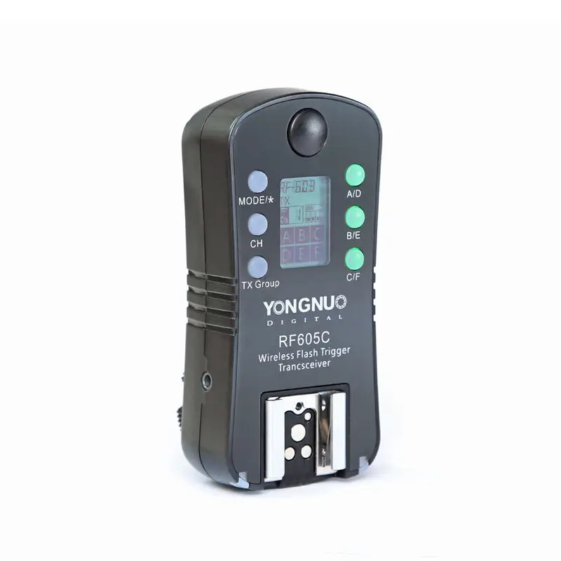 Беспроводной триггер для вспышки YONGNUO RF605 RF605C с ЖК экраном Canon поддержкой RF603II