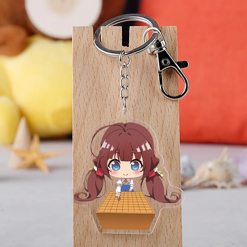 10 шт./лот аниме ryuuou no Oshigoto акриловый брелок игрушка фигурка Sora Ginko сумка кулон