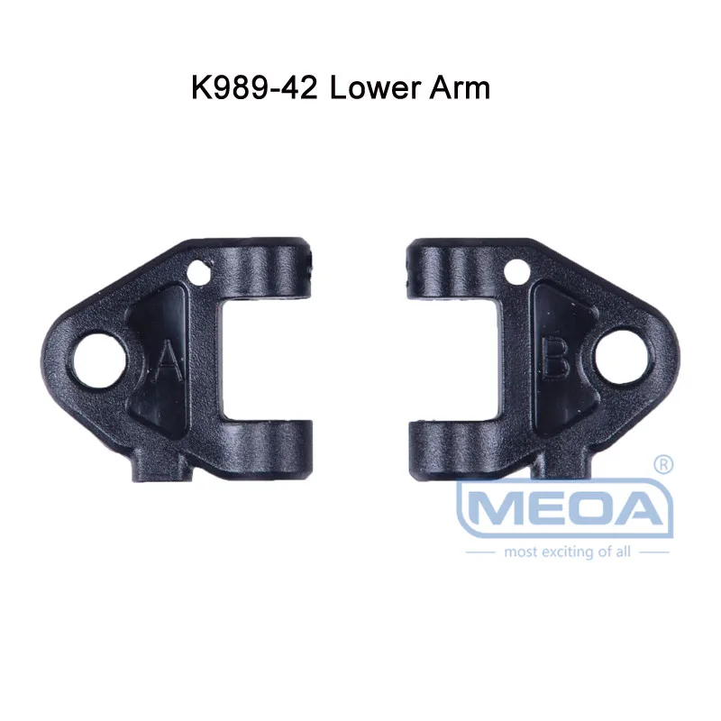 Wltoys RC автозапчасти обновленный сплав Matel 1/28 весы K989 поворотный рычаг верхняя