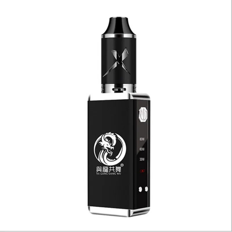 80 Вт vape kit встроенный аккумулятор 2200 мАч с 3 5 мл бак электронная сигарета