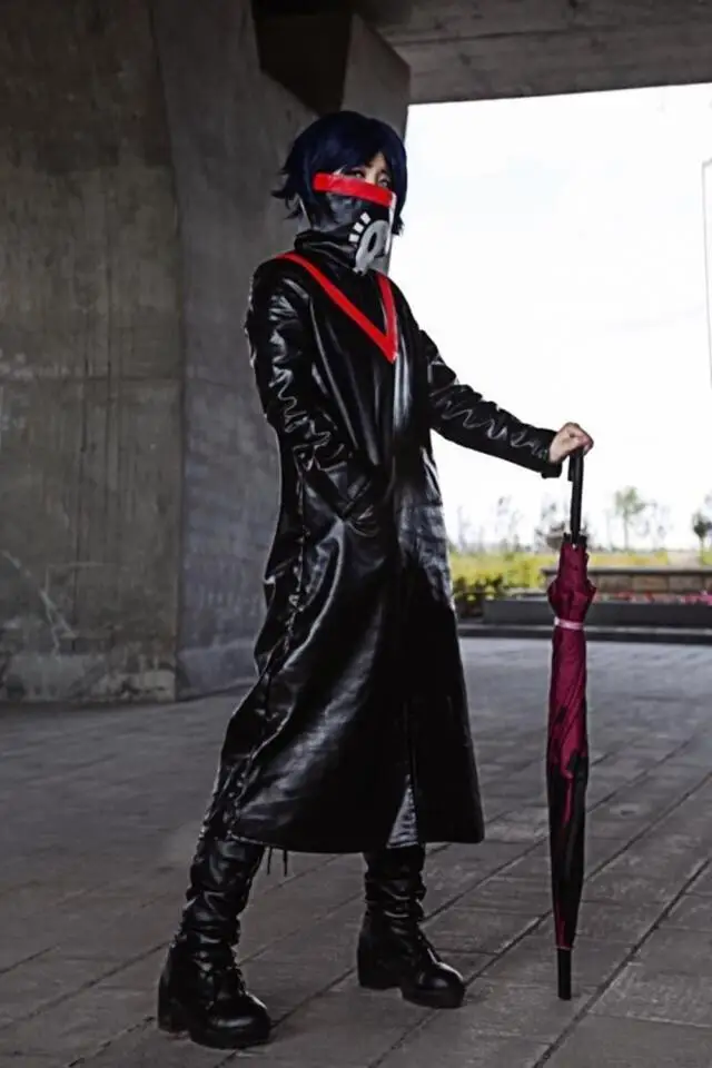 Костюм для косплея Hunter X Feitan PU черное пальто 11|cosplay costume|hunter x hunterblack costume |
